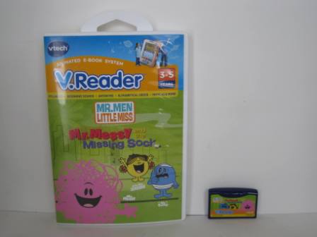 Mr. Messy and the Missing Sock (Boxed - no manual) - V.Reader Game